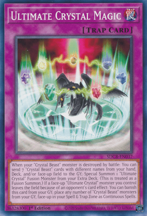 Ultimate Crystal Magic [SDCB-EN037] Common - Josh's Cards