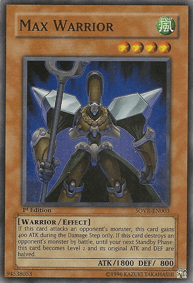 Max Warrior [SOVR-EN003] Super Rare - Josh's Cards