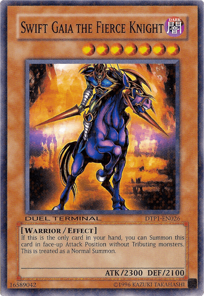 Swift Gaia the Fierce Knight [DTP1-EN026] Common - Josh's Cards