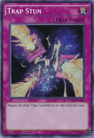 Trap Stun [LC5D-EN141] Secret Rare - Josh's Cards
