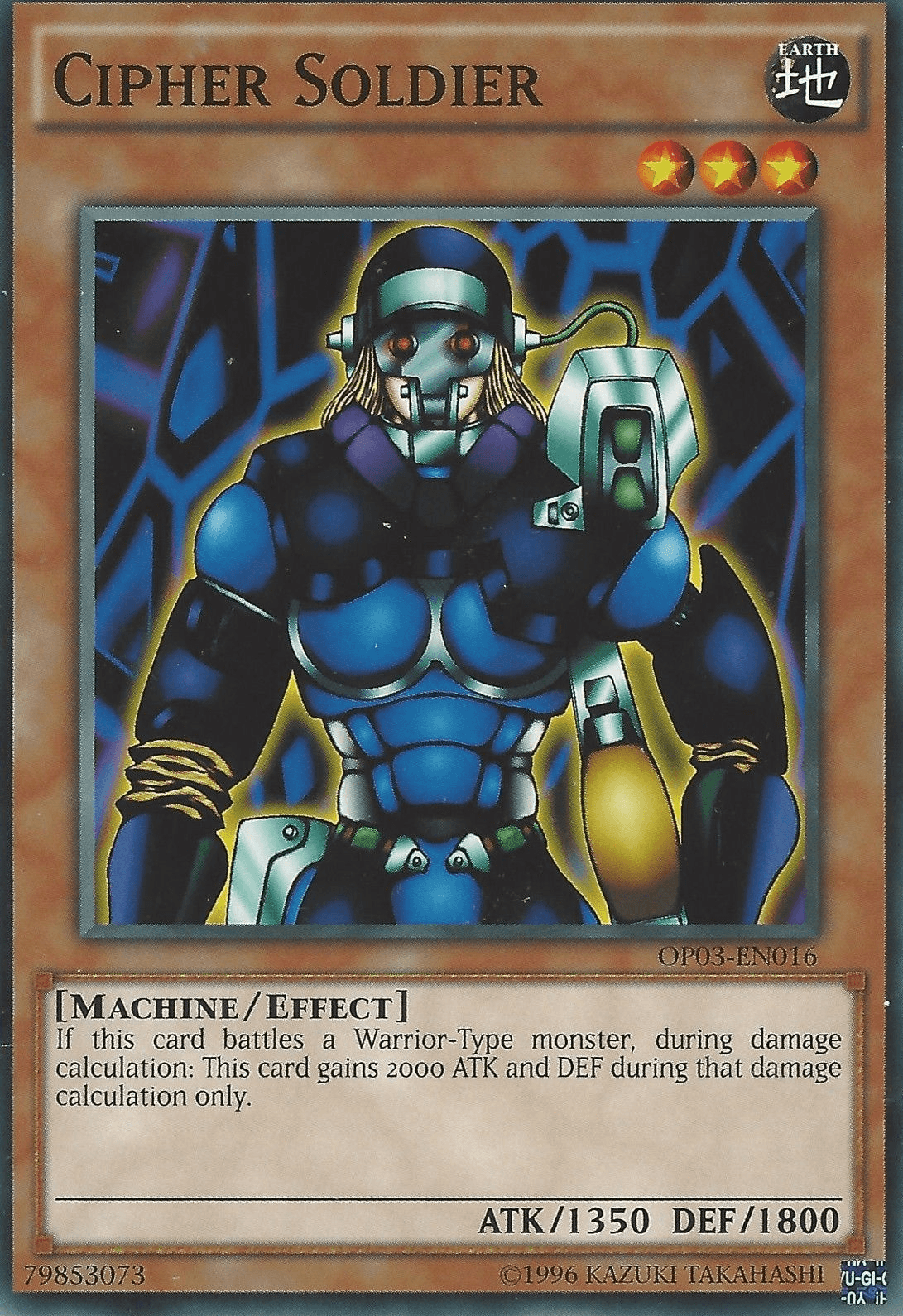 Cipher Soldier [OP03-EN016] Common - Josh's Cards