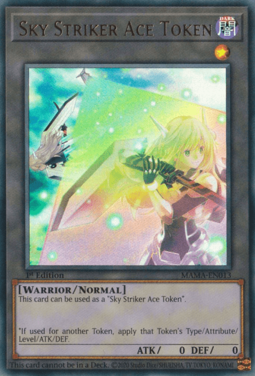 Token: Sky Striker Ace [MAMA-EN013] Ultra Rare - Josh's Cards