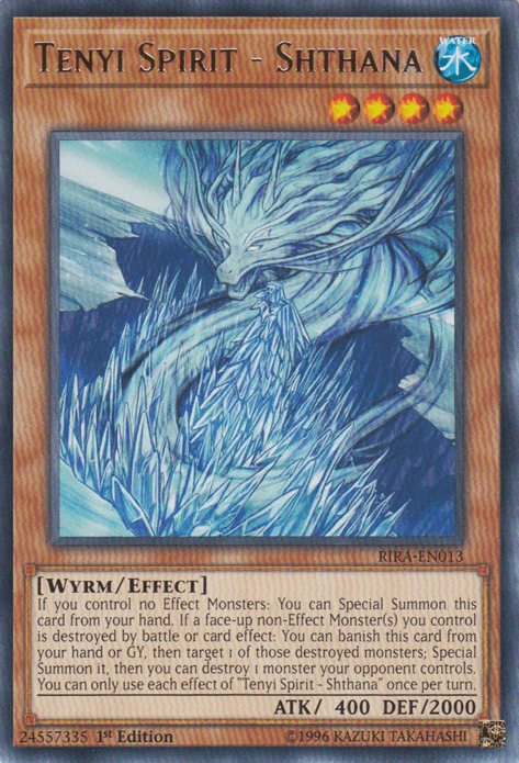 Tenyi Spirit - Shthana [RIRA-EN013] Rare - Josh's Cards