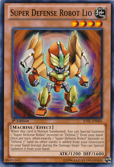 Super Defense Robot Lio [JOTL-EN006] Common - Josh's Cards