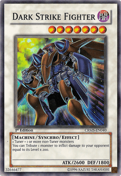 Dark Strike Fighter [CRMS-EN040] Super Rare - Josh's Cards