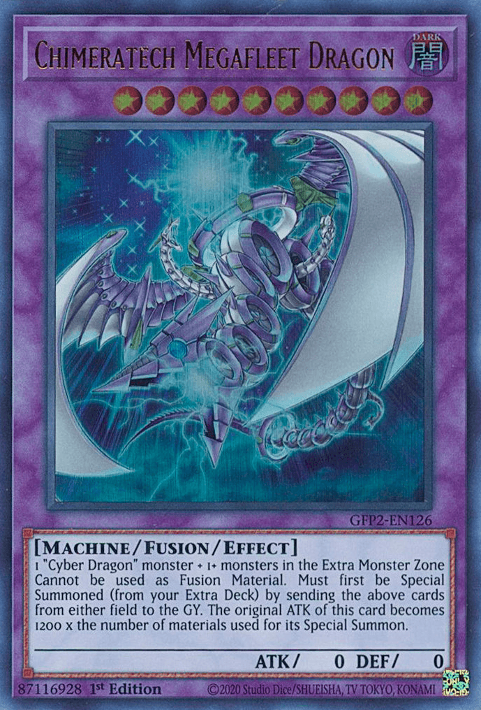 Chimeratech Megafleet Dragon [GFP2-EN126] Ultra Rare - Josh's Cards