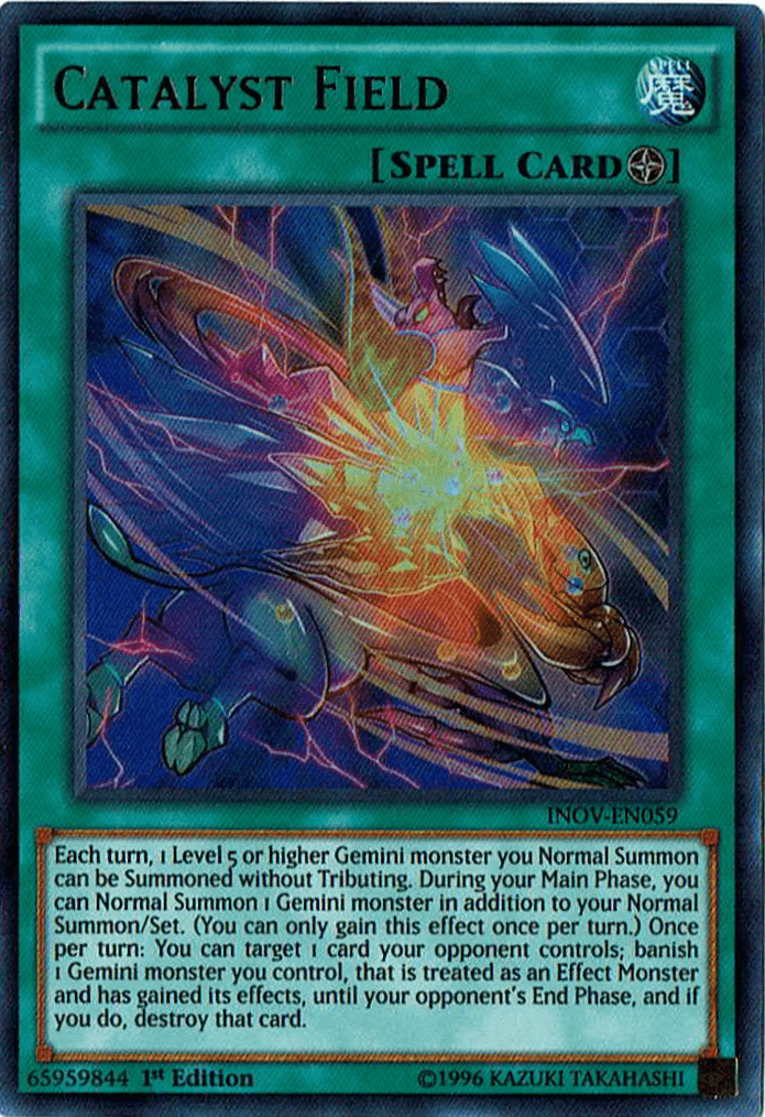 Catalyst Field [INOV-EN059] Ultra Rare - Josh's Cards