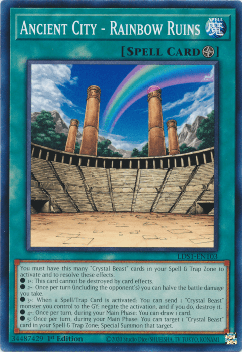 Ancient City - Rainbow Ruins [LDS1-EN103] Common - Josh's Cards