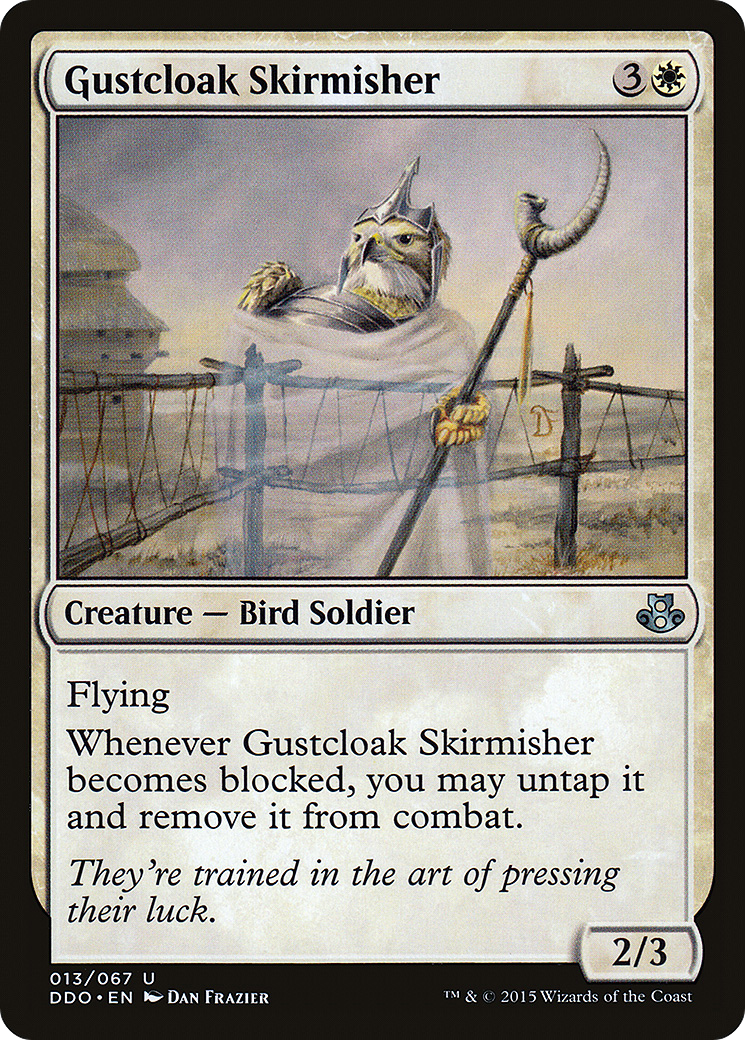 Gustcloak Skirmisher (DDO-013) - Duel Decks: Elspeth vs. Kiora