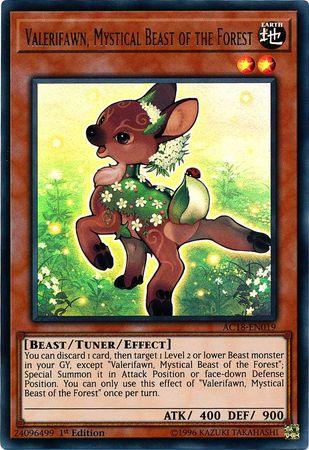 Valerifawn, Mystical Beast of the Forest [AC18-EN019] Ultra Rare - Josh's Cards