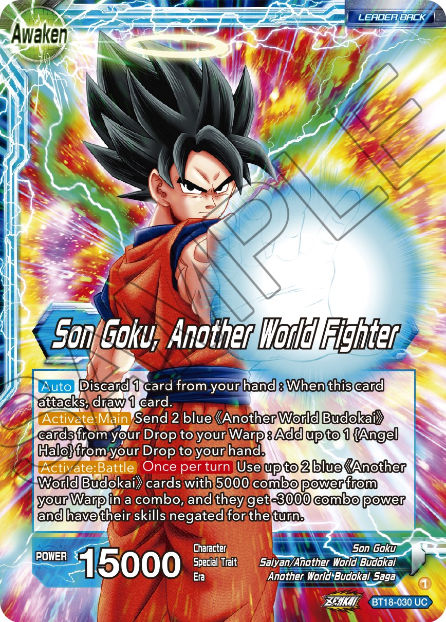 Son Goku // Son Goku, Another World Fighter (BT18-030) [Dawn of the Z-Legends] Parallel Foil