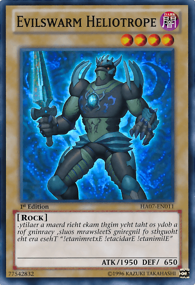Evilswarm Heliotrope [HA07-EN011] Super Rare - Josh's Cards