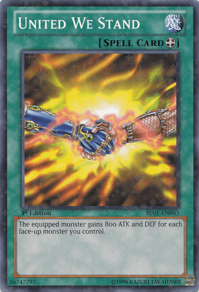 United We Stand [BP01-EN043] Starfoil Rare - Josh's Cards