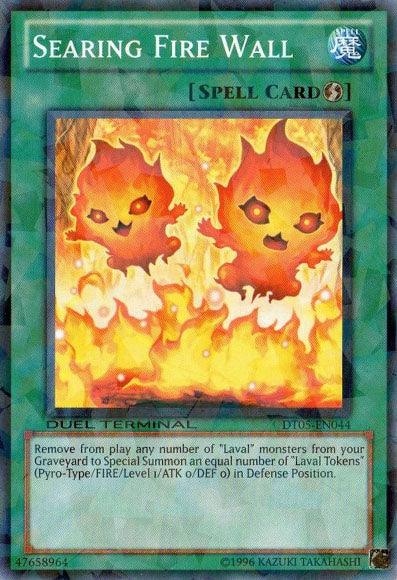 Searing Fire Wall [DT05-EN044] Common - Josh's Cards