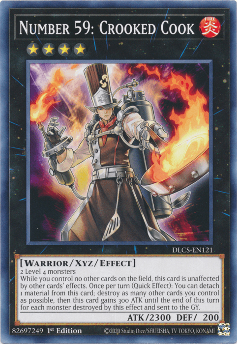Number 59: Crooked Cook [DLCS-EN121] Common - Josh's Cards