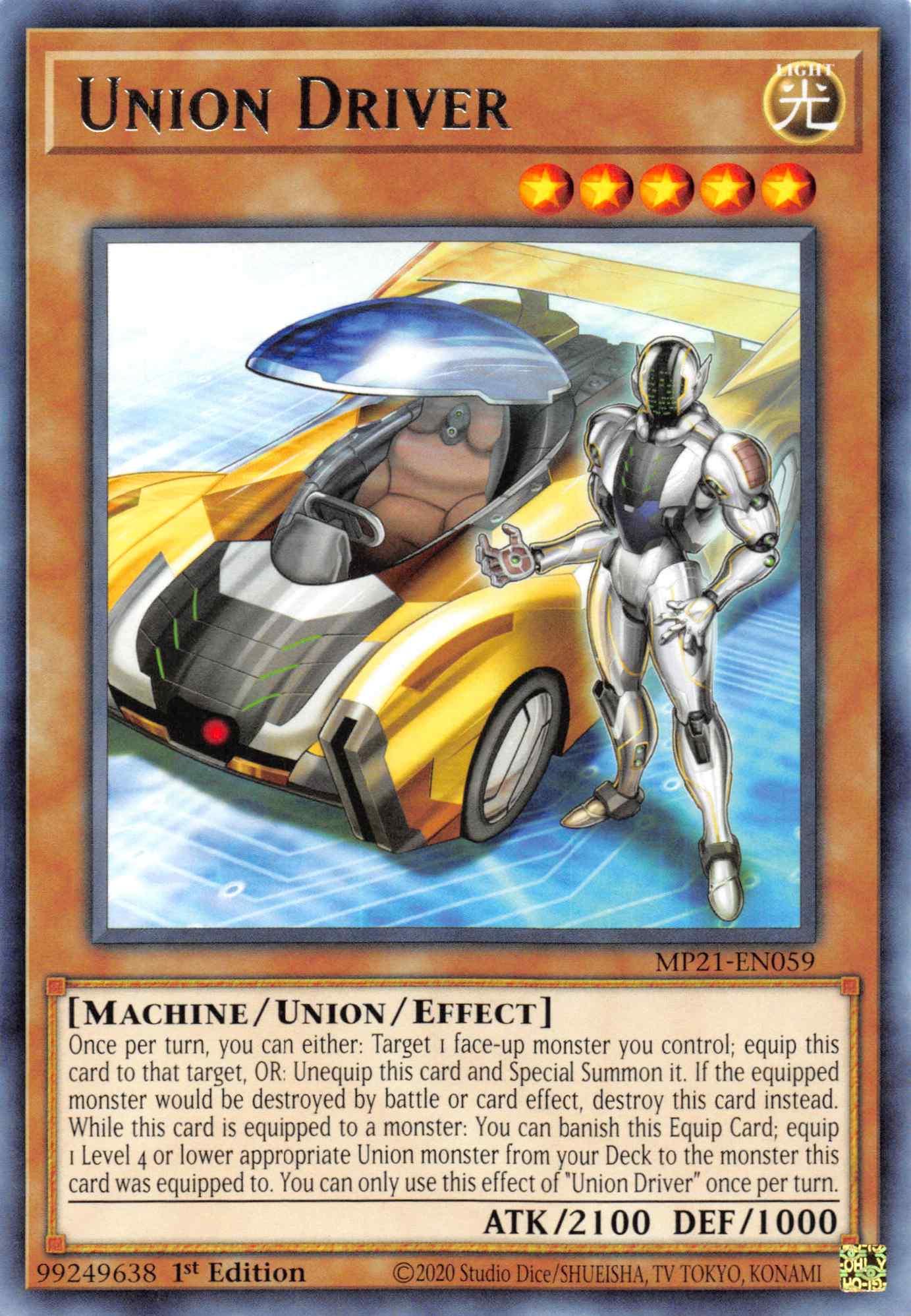 Union Driver [MP21-EN059] Rare - Josh's Cards