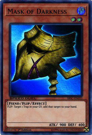 Mask of Darkness [SBSC-EN033] Ultra Rare - Josh's Cards