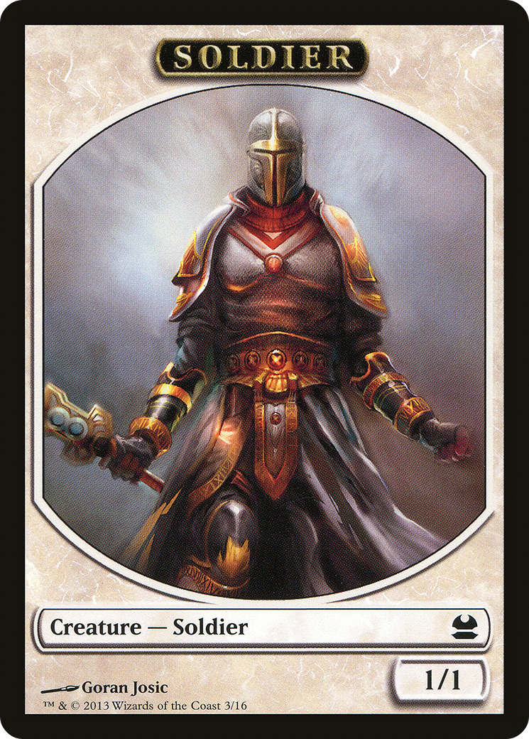 Soldier (MMA-003) - Modern Masters Tokens