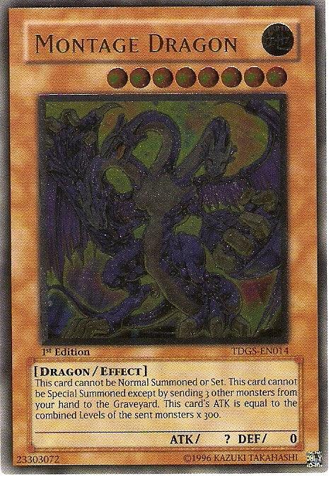 Montage Dragon [TDGS-EN014] Ultimate Rare - Josh's Cards