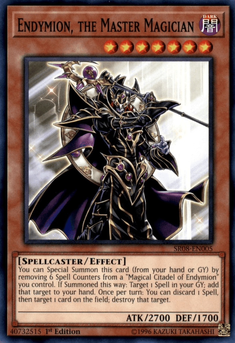 Endymion, the Master Magician [SR08-EN005] Common - Josh's Cards