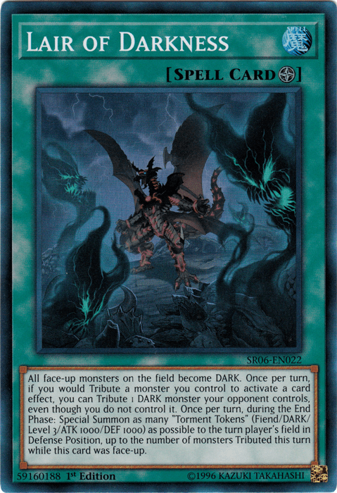 Lair of Darkness [SR06-EN022] Super Rare - Josh's Cards