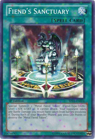 Fiend's Sanctuary [BP01-EN076] Starfoil Rare - Josh's Cards