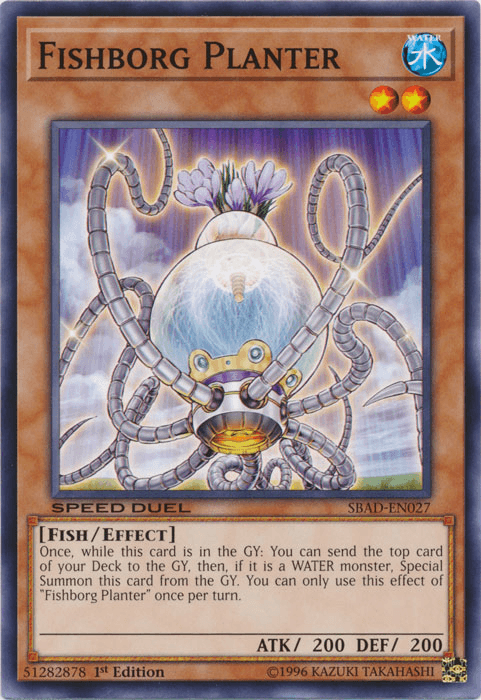 Fishborg Planter [SBAD-EN027] Common - Josh's Cards