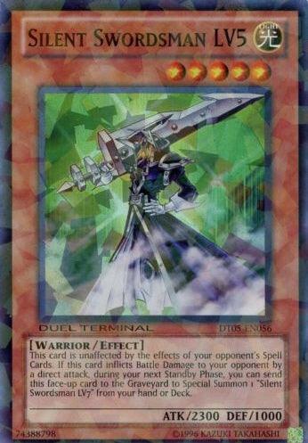 Silent Swordsman LV5 [DT05-EN056] Super Rare - Josh's Cards