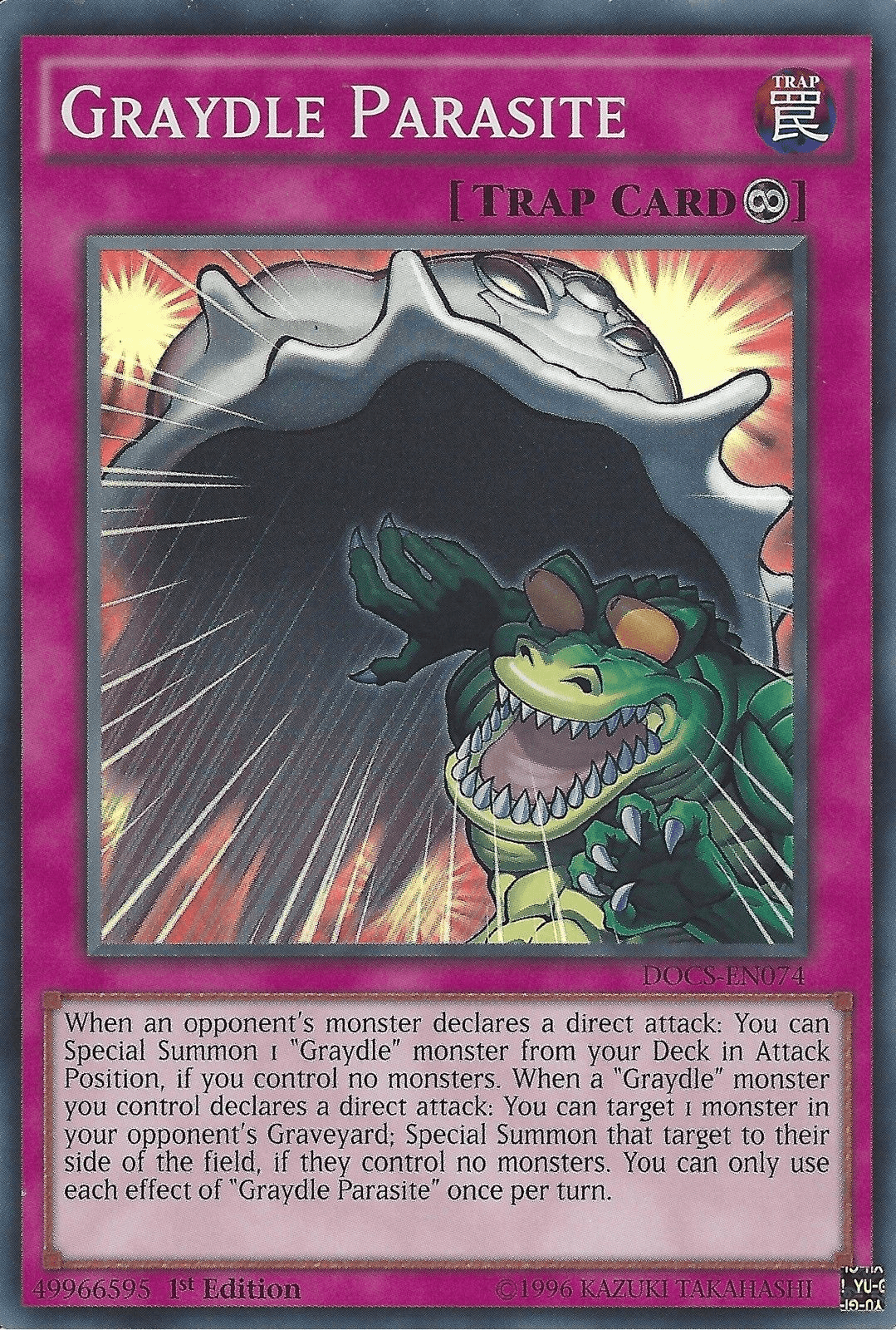 Graydle Parasite [DOCS-EN074] Super Rare - Josh's Cards