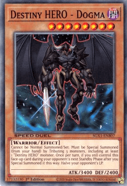 Destiny HERO - Dogma [SGX1-ENB07] Common - Josh's Cards