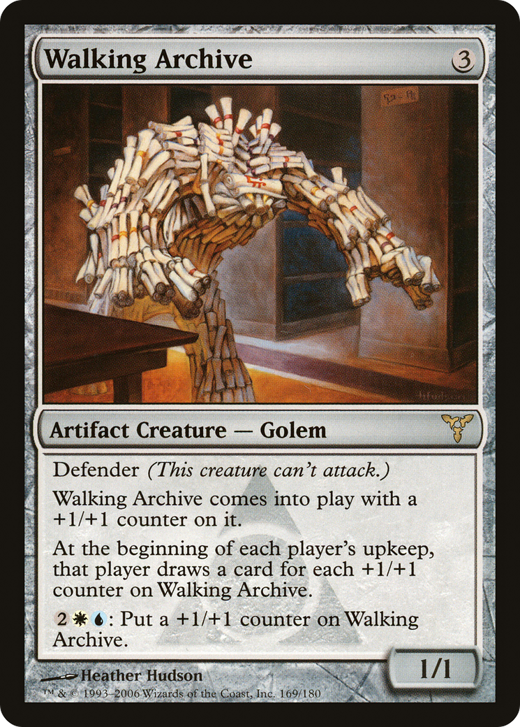 Walking Archive (DIS-169) - Dissension