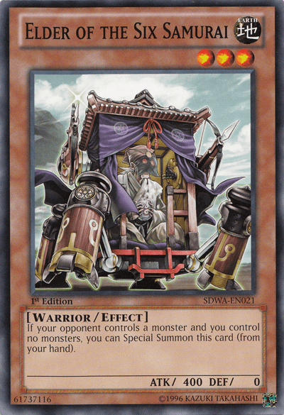 Elder of the Six Samurai [SDWA-EN021] Common - Josh's Cards