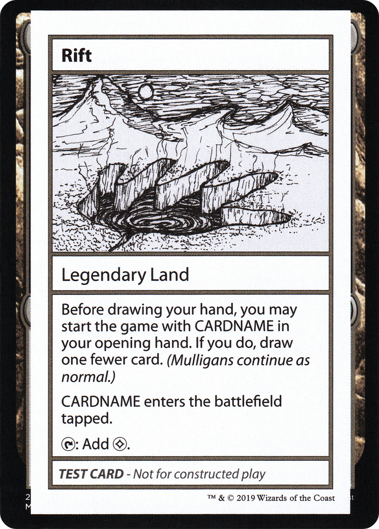 Rift (CMB1-119) - Mystery Booster Playtest Cards 2021
