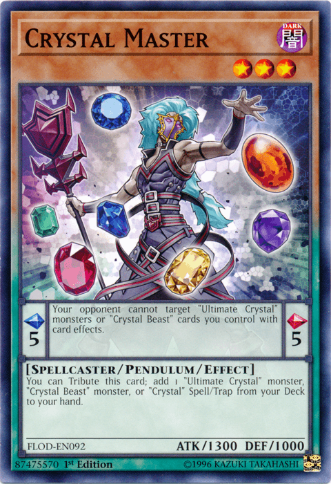 Crystal Master [FLOD-EN092] Common - Josh's Cards