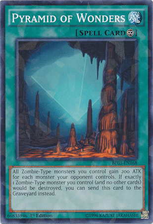 Pyramid of Wonders [BP03-EN168] Shatterfoil Rare - Josh's Cards