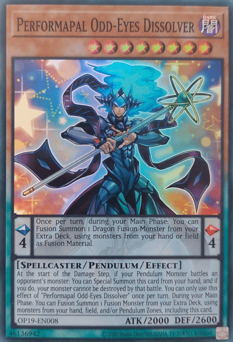 Performapal Odd-Eyes Dissolver [OP19-EN008] Super Rare - Josh's Cards