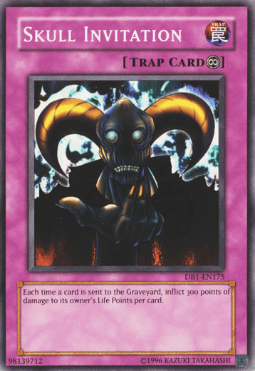 Skull Invitation [DB1-EN175] Common - Josh's Cards
