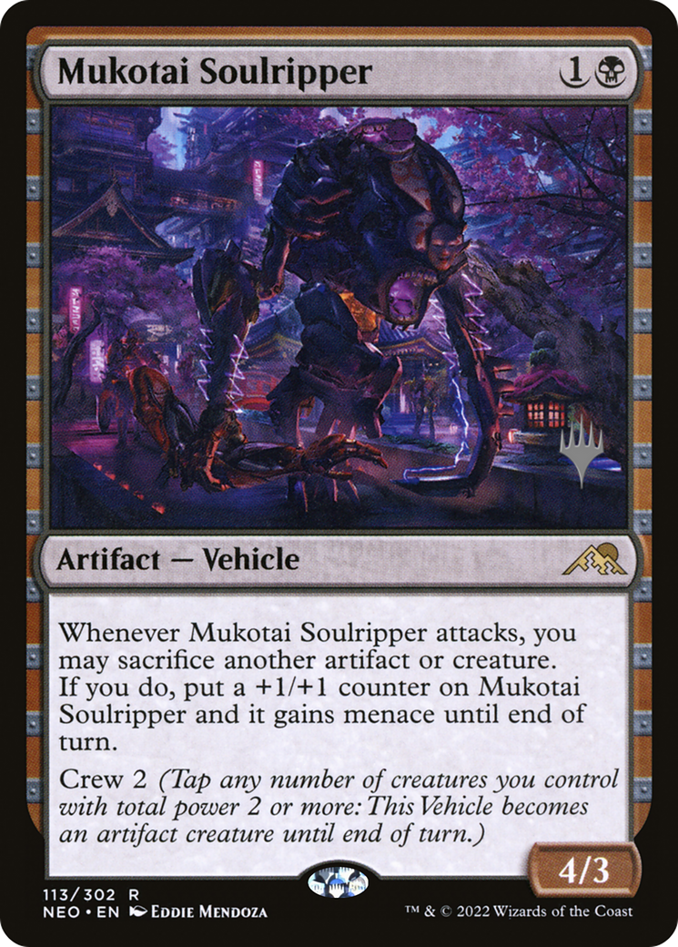 Mukotai Soulripper (PPNEO-113P) - Kamigawa: Neon Dynasty Promos