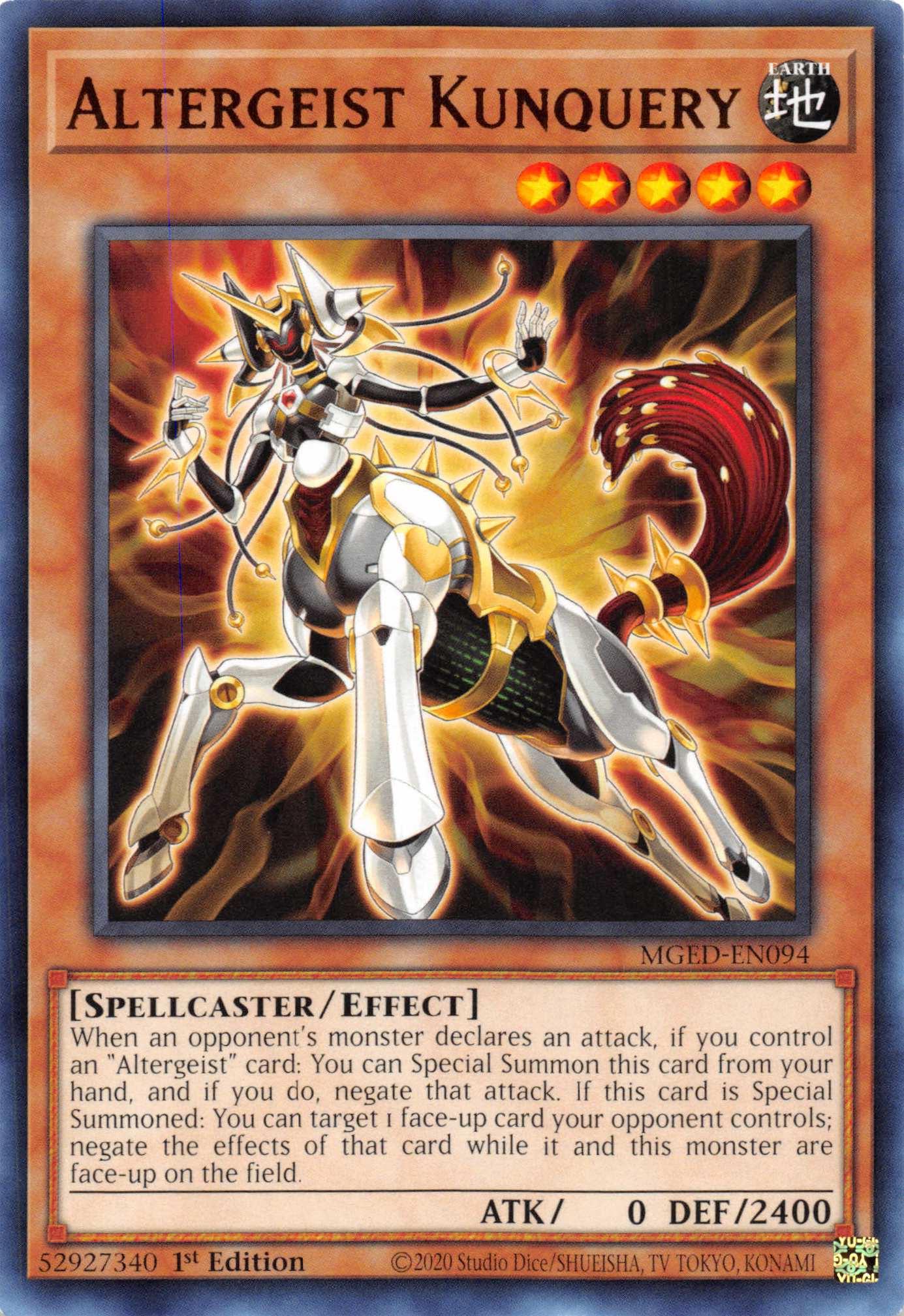 Altergeist Kunquery [MGED-EN094] Rare - Josh's Cards