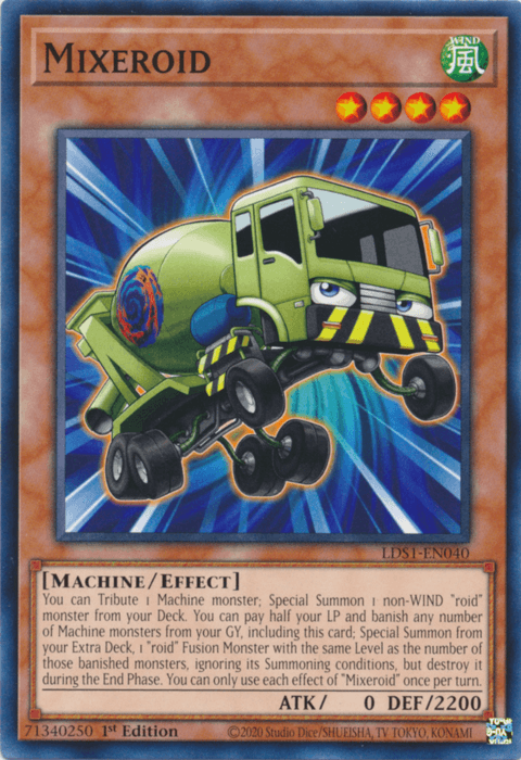Mixeroid [LDS1-EN040] Common - Josh's Cards