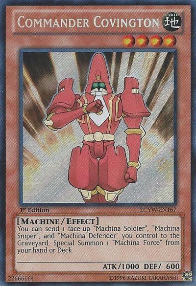 Commander Covington [LCYW-EN167] Secret Rare - Josh's Cards