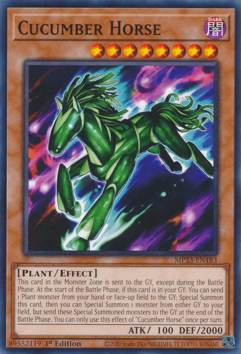 Cucumber Horse [MP23-EN183] Common - Josh's Cards