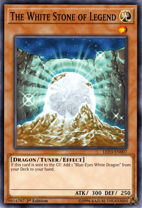 The White Stone of Legend [LED3-EN007] Common - Josh's Cards