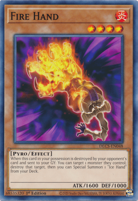 Fire Hand [DLCS-EN048] Common - Josh's Cards