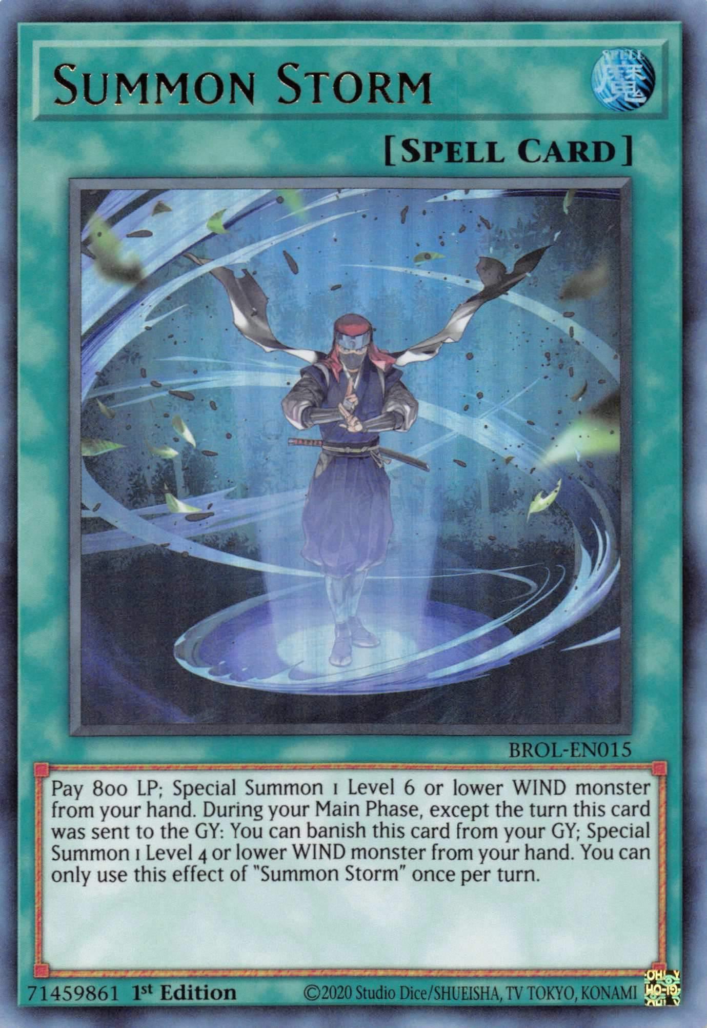 Summon Storm [BROL-EN015] Ultra Rare - Josh's Cards