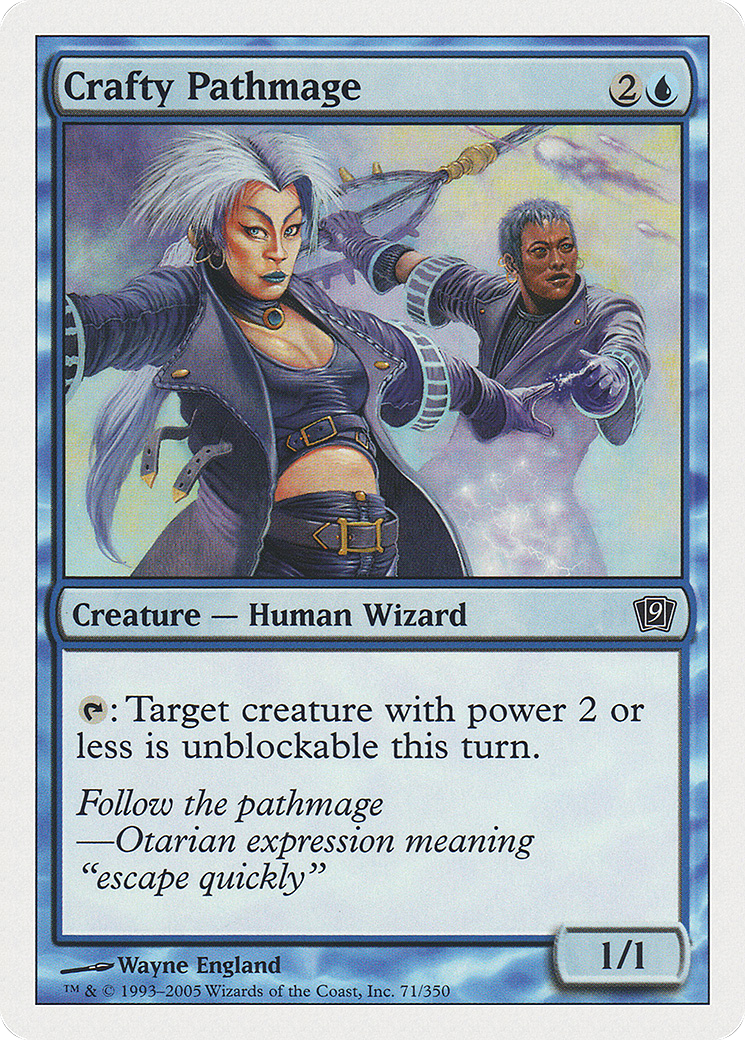 Crafty Pathmage [Ninth Edition] Foil