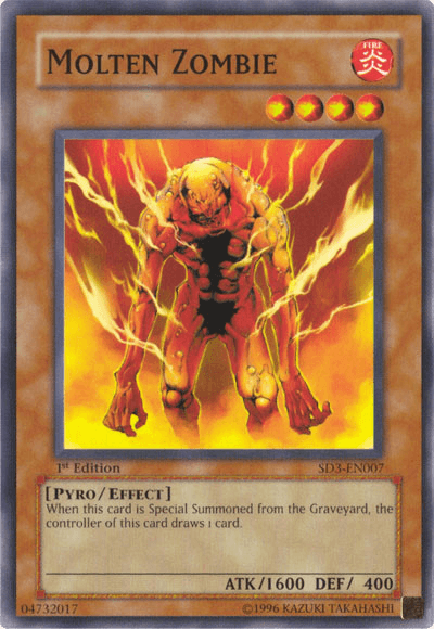Molten Zombie [SD3-EN007] Common - Josh's Cards
