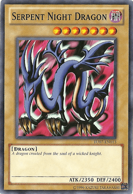 Serpent Night Dragon [TU07-EN013] Common - Josh's Cards