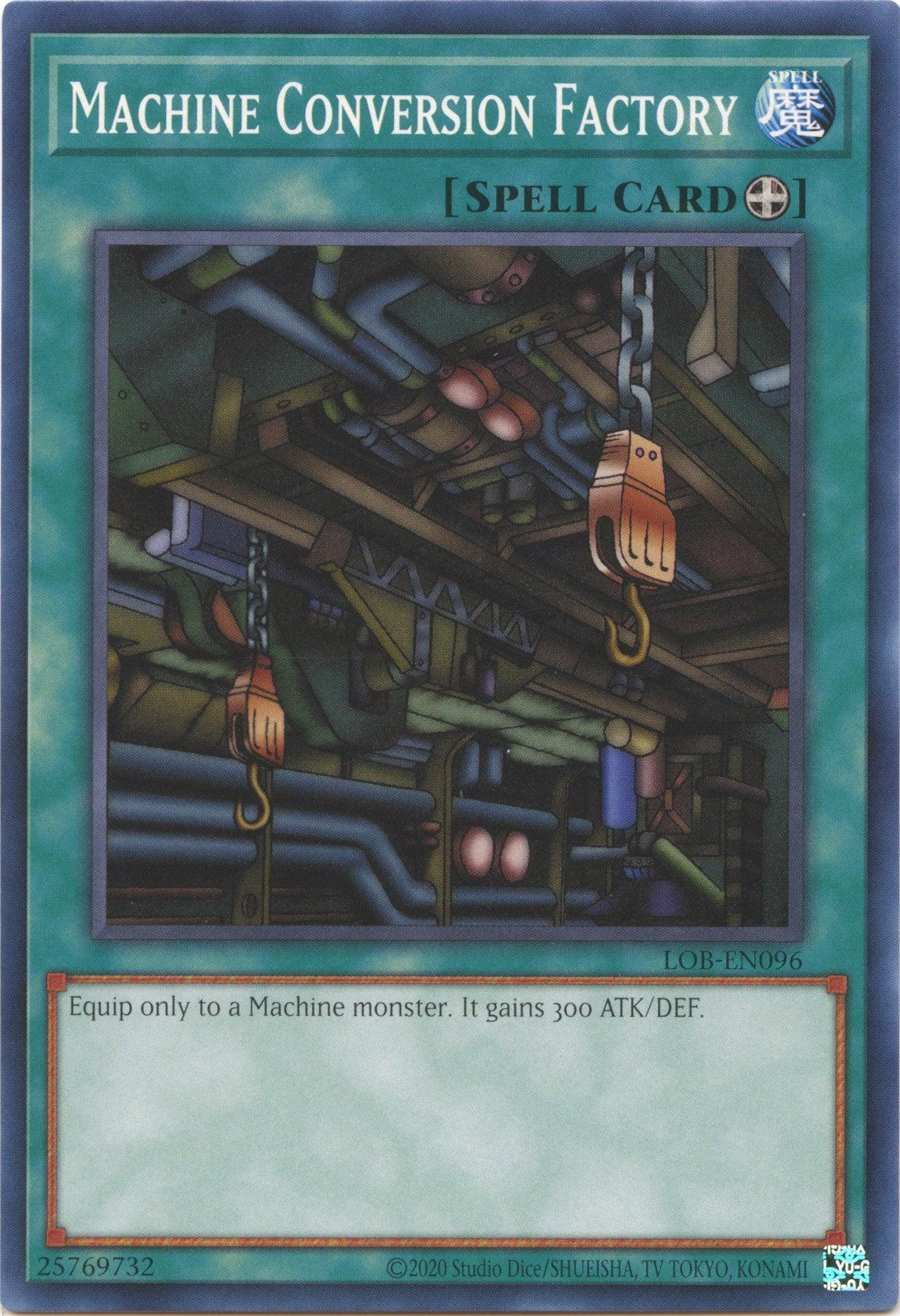 Machine Conversion Factory (25th Anniversary) [LOB-EN096] Common - Josh's Cards