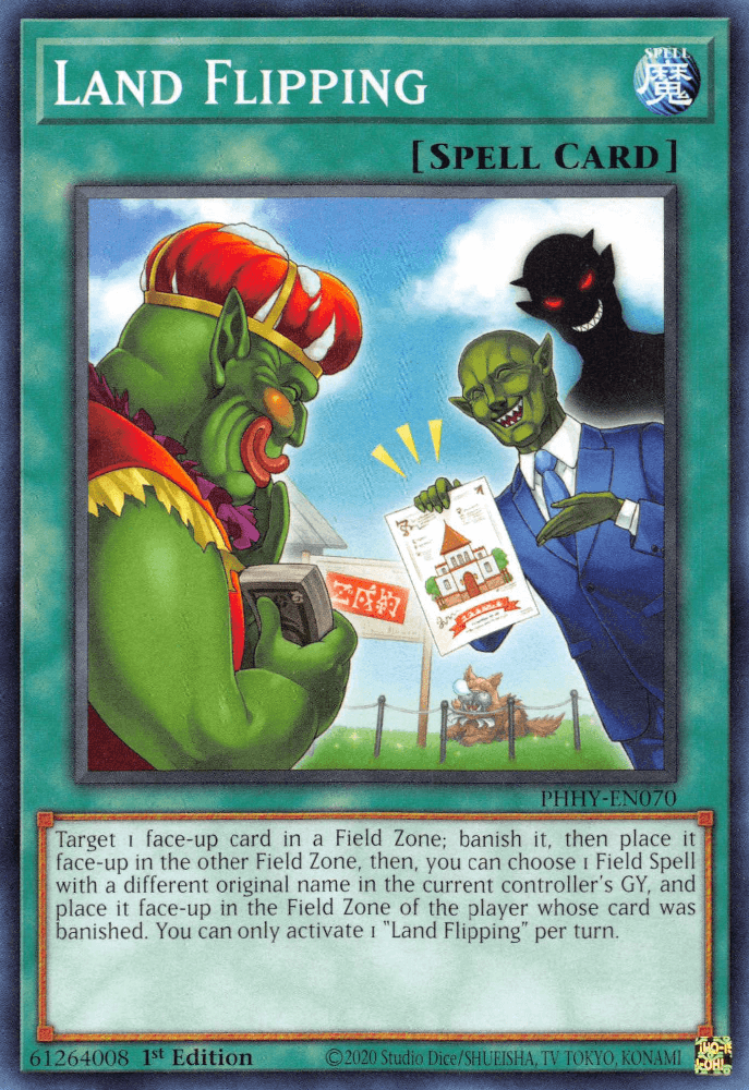 Land Flipping [PHHY-EN070] Common - Josh's Cards